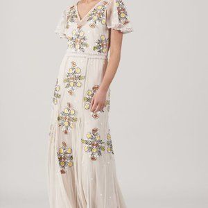 Frock & Frill Clea Embellished Maxi Dress